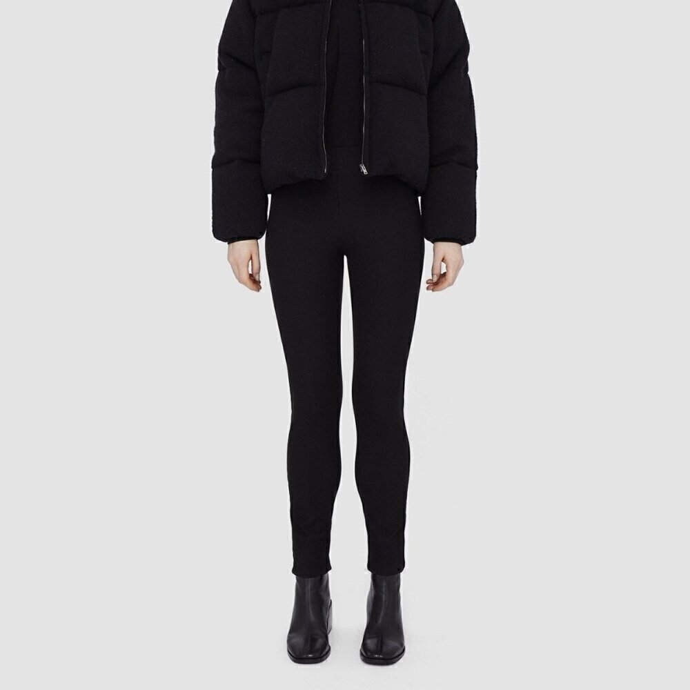 Joseph Foundations Collection Gabardine Stretch Leggings In Black 38